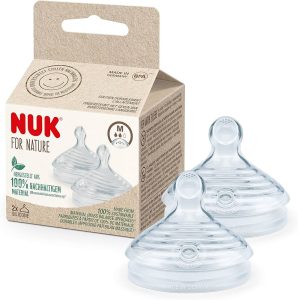 NUK 2 TETINES FOR NATURE 0-6M