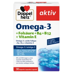 Doppelherz Aktiv Omega 3 Marin - 30 Capsules