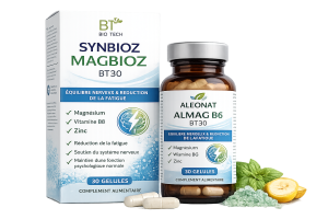 SYNBIOZ MAGBIOZ BT30 – Magnésium & Équilibre Nerveux