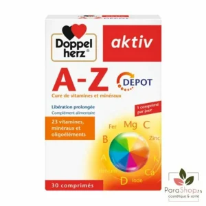 AKTIV A-Z VITAMINES ET MINERAUX 90 COMPRIMES