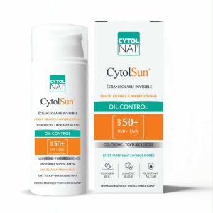 CYTOLNAT CYTOLSUN ECRAN OIL CONTROL GEL CREME SPF 50+ 50ML
