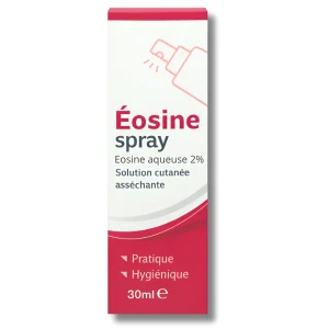 Eosine Spray 2% Solution Cutanée Assechante 30ML