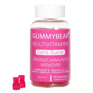 GUMMYBEAR MULTIVITAMINE SANS SUCRE 60 GUMMIES