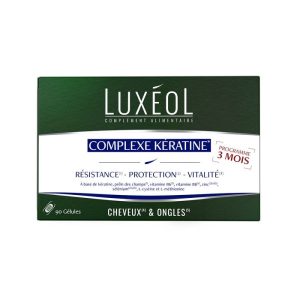 Luxeol Complexe Kératine 90 Gélules