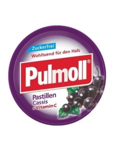 PULMOLL SANS SUCRE CASSIS