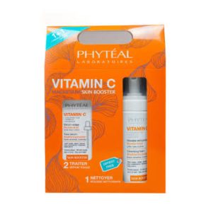 PHYTEAL COFFRET VITAMINE C SERUM VISAGE+ECRAN INVISIBLE