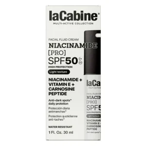 La Cabine Crème Fluide Niacinamide Pro SPF50 30ml - Protection Anti-Taches Solaire