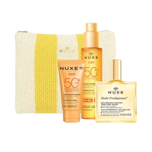 Coffret Huile Bronzante Visage et Corps SPF 50 NUXE SUN