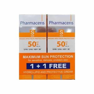 Pharmaceris pack S spectrum-protect creme haute protection SPF50+ 50ml*2