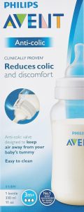 AVENT BIBERON ANTI COLIQUE 3M+ 330ML SCF816/61