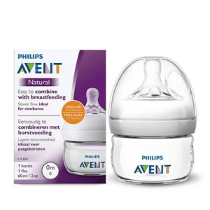 AVENT BIBERON NATURAL 0M+ 60ML