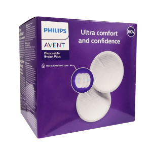AVENT COUSSINETS D'ALLAITEMENT BOITE DE 60 JOUR ET NUIT