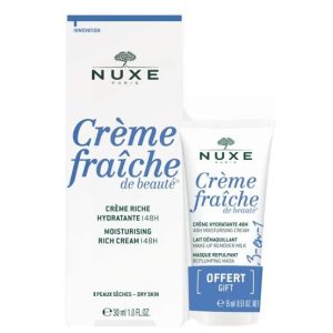 NUXE CREME FRAICHE DE BEAUTE CREME RICHE HYDRATANTE 48H 30ML