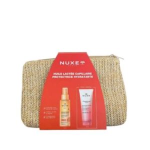 NUXE Trousse Sun Huile Lactée Capillaire + Gel Douche Prodigieux Néroli 200ml Offert