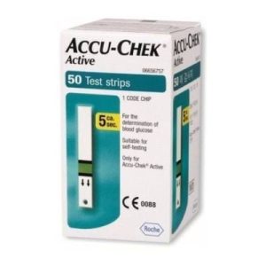ACCU-CHEK ACTIVE BANDELETTES 50