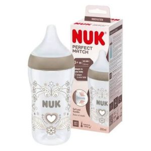NUK PERFECT MATCH TETINE SILICONE 2 PIECES U 6+M
