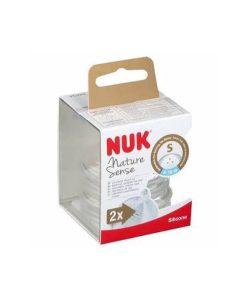 NUK NATURE SENSE 2 TÉTINES SILICONE TAILLE M