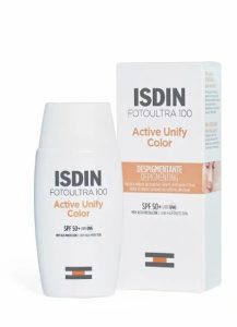 Isdin FotoUltra 100 Active Unify COLOR dépigmentant SPF 50+