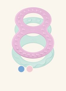 NUK ANNEAU DENTITION FORME 8