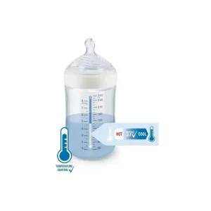 NUK Biberon Plastique Nature Sense "M" 260ml