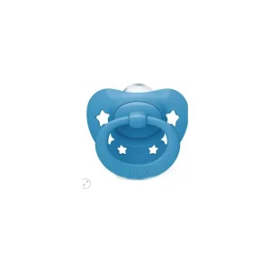 NUK Sucette Signature avec boite Bleu 6-18 Mois