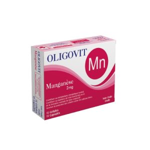 Oligovit Manganese 2 Mg 15 Gélules