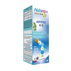 PEDIAKIDS APITOU N°2 TOUX SECHE 150ML